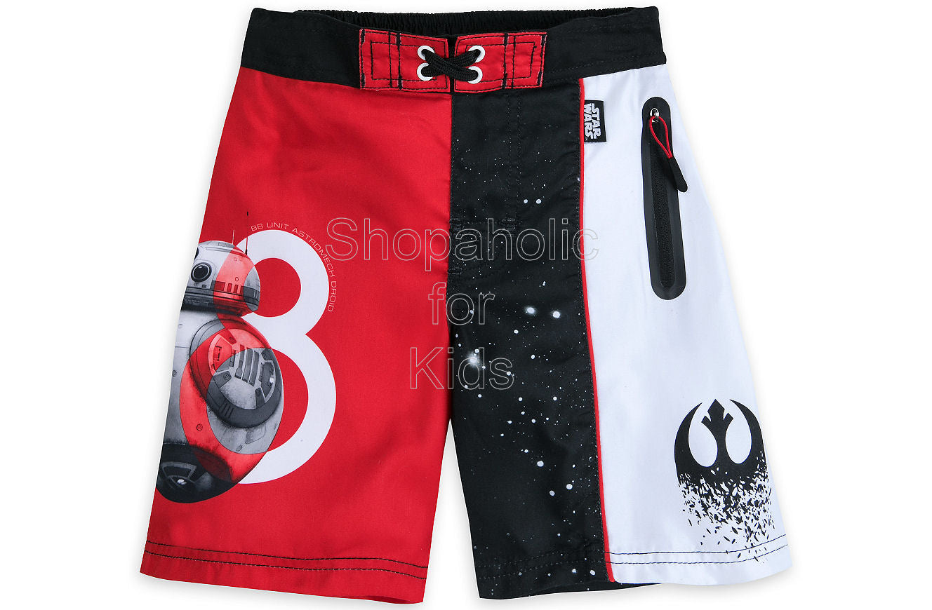 Star Wars The Last Jedi Swim Trunks for Boys - Shopaholic for Kids