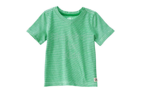 Crazy8 Stripe Tee - Green