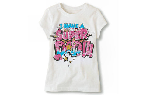 Children's Place Super Dad Graphic Tee