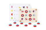 Wooden Matching Memory Game