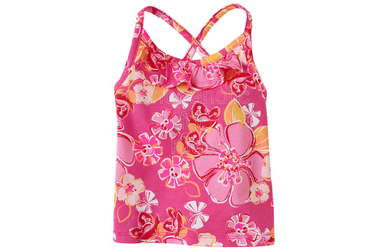 Children's Place Active Print Racer Back - Pink Fizz - Shopaholic for Kids