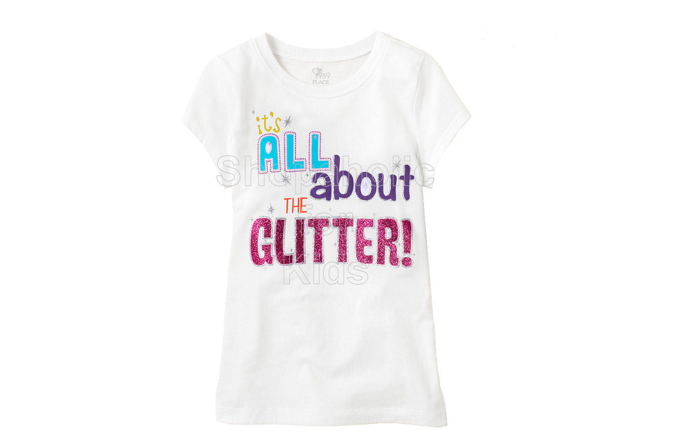 Children's Place All About Glitter - White - Shopaholic for Kids