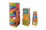 Lille Alphabet Nesting and Stacking Blocks - Shopaholic for Kids