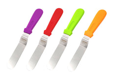 Delish Treats Angled Icing Spatula (6 inch Stainless Steel Blade) - Shopaholic for Kids