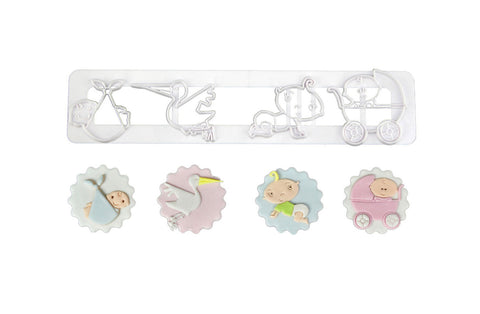 Delish Treats Cookie Cutter - Baby
