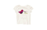 Crazy8 Birdie Tee Ivory - Shopaholic for Kids