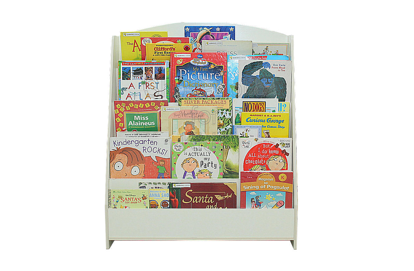 Book Shelf 5 Layers - White - Shopaholic for Kids
