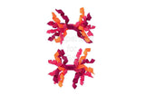 Crazy8 Bow Barrette Pop Star Pink 2-Pack - Shopaholic for Kids