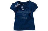 Children's Place Bow Embellished Top Color: Cruise - Shopaholic for Kids