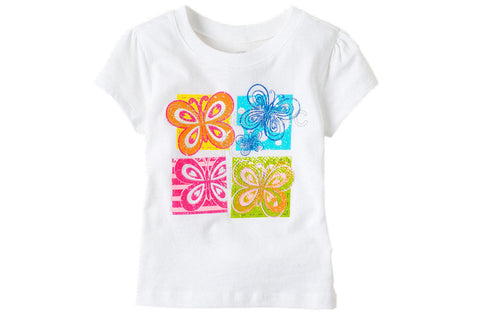 Children's Place Butterflies Graphic Top