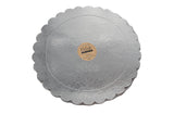 Delish Treats Cake Board Round Scalloped 10 inch (Pack of 5pcs)