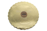 Delish Treats Cake Board Round Scalloped 8 inch (Pack of 5pcs)