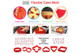 Delish Treats Flexible Cake Mold (5pc Set) - Shopaholic for Kids