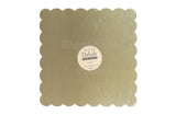 Delish Treats Cake Board Square Scalloped 8 inch (Pack of 5pcs)