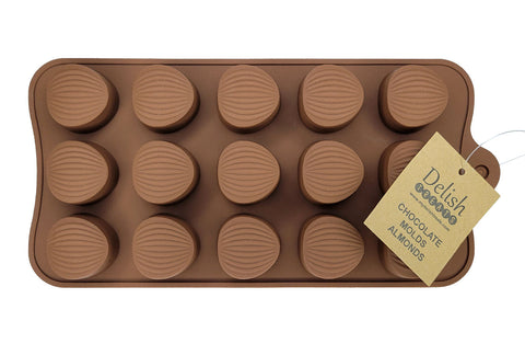 Delish Treats Chocolate Molds - Almonds