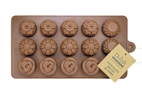 Delish Treats Chocolate Molds - Blooms