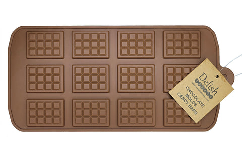 Delish Treats Chocolate Molds - Candy Bars