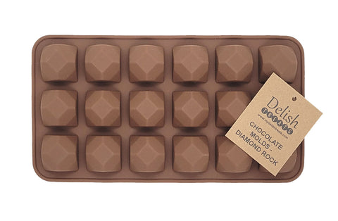 Delish Treats Chocolate Molds - Diamond Rock