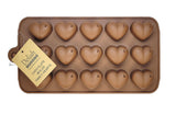 Delish Treats Chocolate Molds - Fancy Hearts (Dimple)