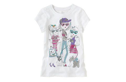 Children's Place  Cool Girls Graphic Tee - White