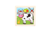 Wooden 3D Puzzles with Border for Kids - Assorted Designs