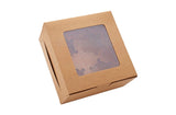 Delish Treats Cupcake Box with Holder (4 Holes) - Pack of 10pcs