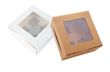 Delish Treats Cupcake Box with Holder (4 Holes) - Pack of 10pcs