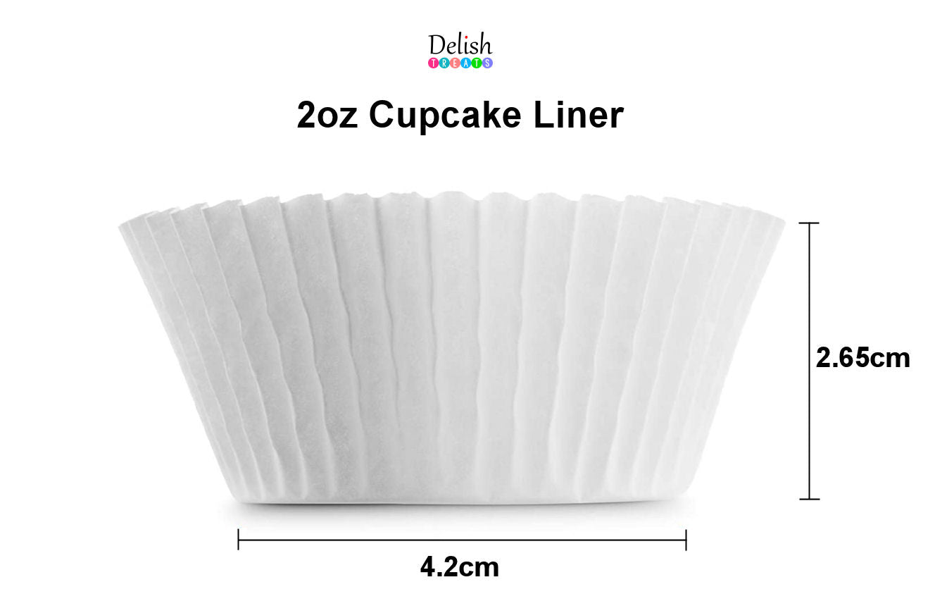 Delish Treats Cupcake Liners 2oz x Pack of 250pcs