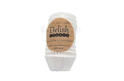 Delish Treats Cupcake Liners 3/4oz (3cm x 2.25cm) - Pack of 250pcs