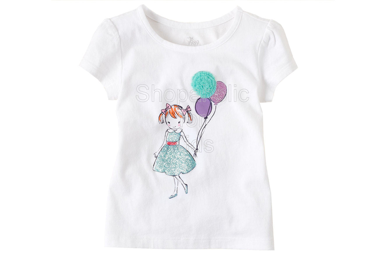 Children's Place Dressy Graphic Top - Shopaholic for Kids