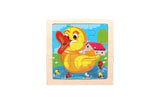 Wooden 3D Puzzles with Border for Kids - Assorted Designs