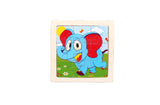 Wooden 3D Puzzles with Border for Kids - Assorted Designs