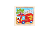 Wooden 3D Puzzles with Border for Kids - Assorted Designs