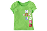 Children's Place Graphic Active Top - Vivid Green - Shopaholic for Kids