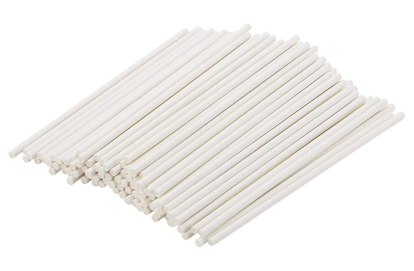 Delish Treats Paper Lollipop Sticks (15cm) - Pack of 100pcs - Shopaholic for Kids