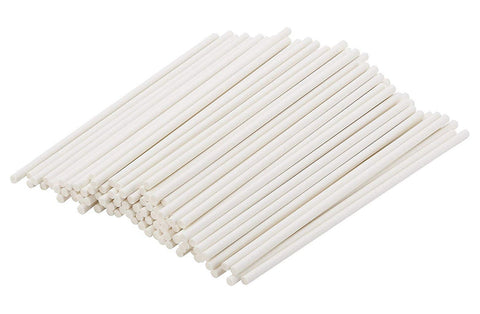 Delish Treats Paper Lollipop Sticks (15cm) - Pack of 100pcs