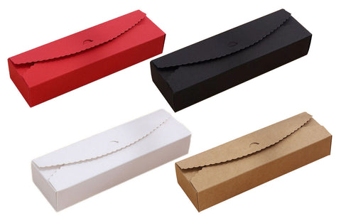 Delish Treats Long Slim Box (23cm x 7cm x 4cm) - Pack of 10pcs