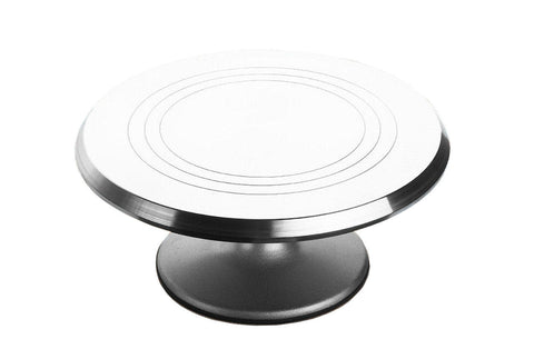 Delish Treats Cake Decorating Turntable (Aluminum)