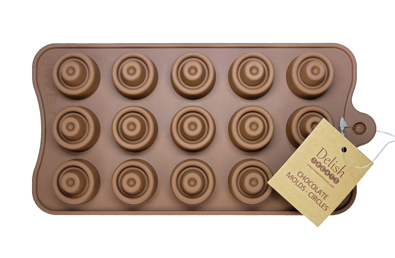 Delish Treats Chocolate Molds - Circles