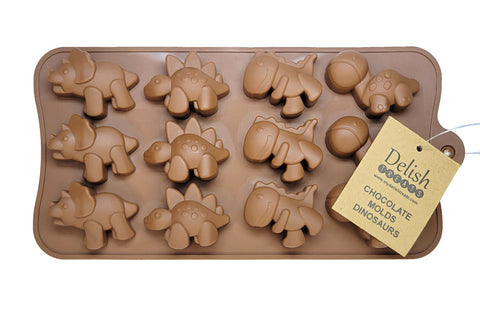 Delish Treats Chocolate Molds - Dinosaurs