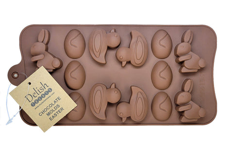 Delish Treats Chocolate Molds - Easter
