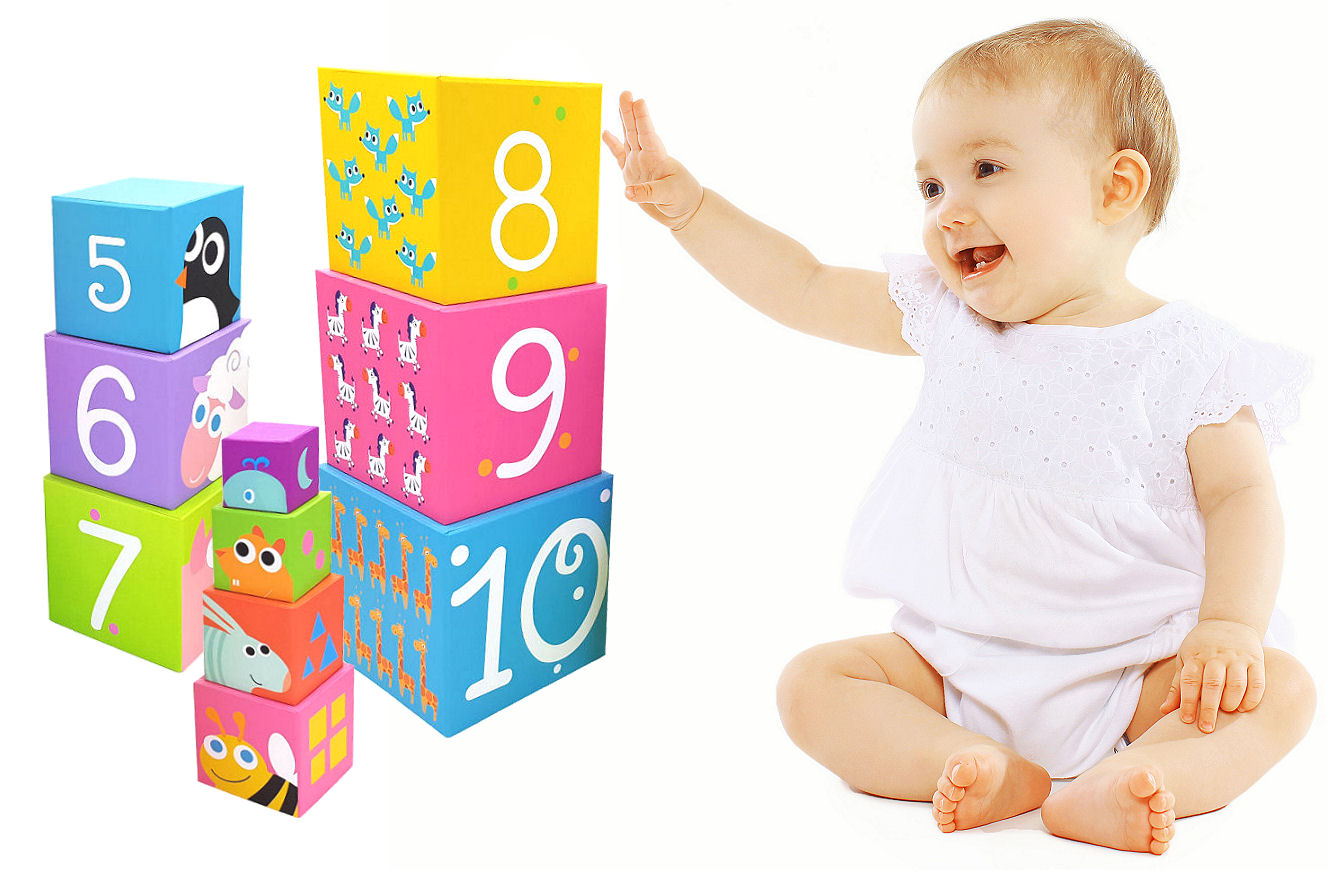 Lille Number Nesting and Stacking Blocks - Shopaholic for Kids