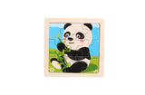 Wooden 3D Puzzles with Border for Kids - Assorted Designs