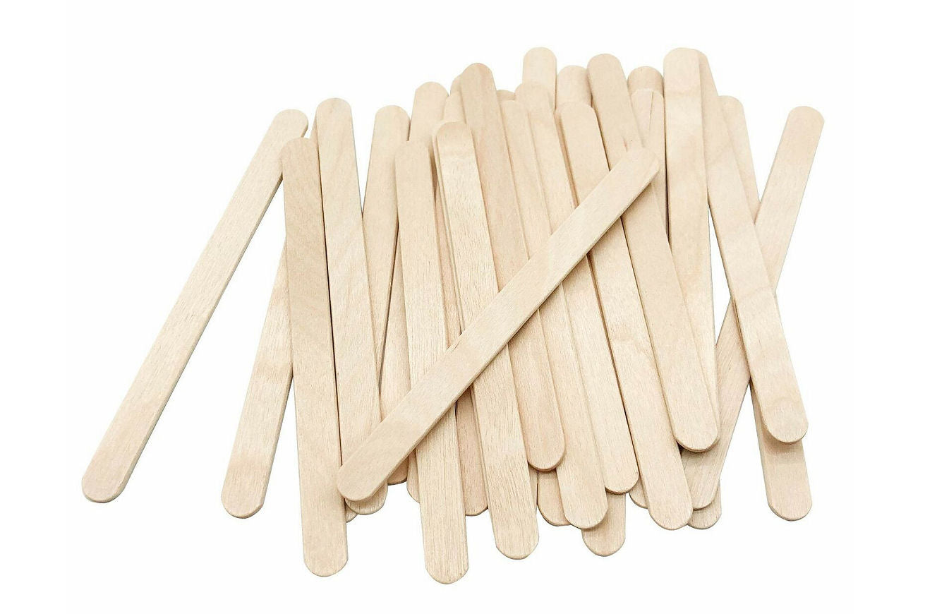 Delish Treats Popsicle Sticks (11.3cm) - Pack of 100pcs - Shopaholic for Kids
