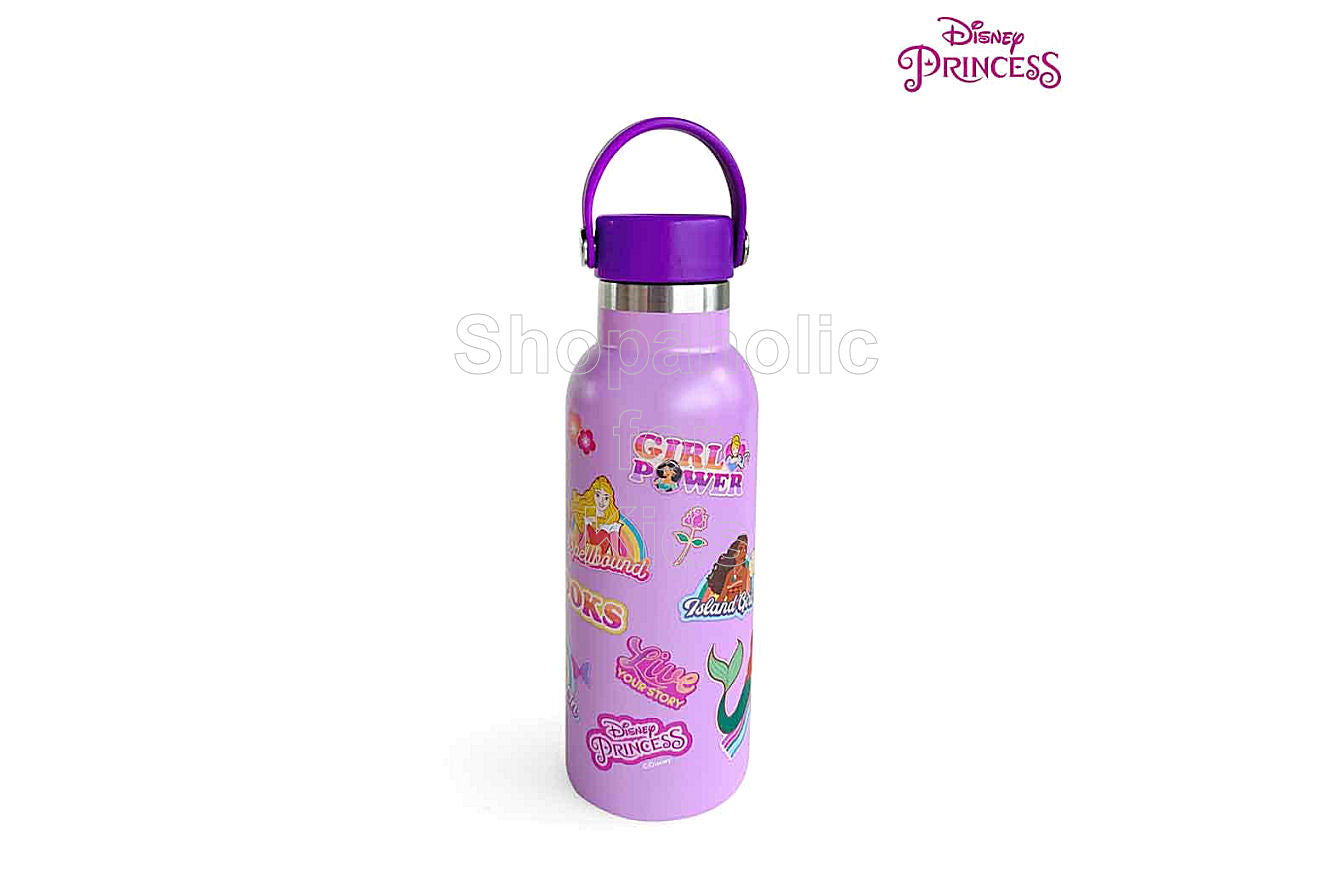 Zippies Lab Disney Princess Stickermania Insulated Water Bottle 483ml