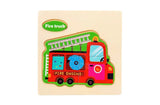 Wooden 3D Puzzles for Kids - Assorted Designs