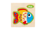Wooden 3D Puzzles for Kids - Assorted Designs