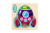 Wooden 3D Puzzles for Kids - Assorted Designs