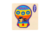 Wooden 3D Puzzles for Kids - Assorted Designs