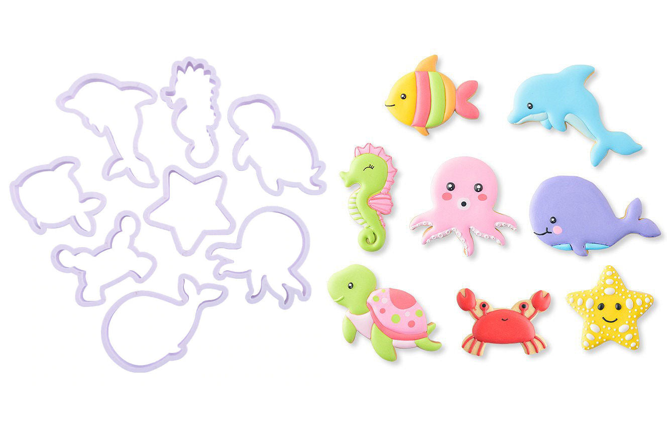 Delish Treats Cookie Cutter - Sea Animals - Shopaholic for Kids